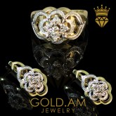 14K Gold Set jewelry voskya kompektner zolotiye komplekti  kupit online gold buy online voskya zarderi internet vacharq xanut (6)